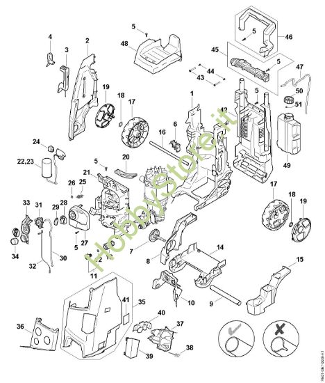 Picture of Carrello, Condotto aria, Cappottatura, Scatola interruttore RE 150 RE 150