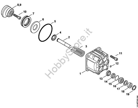 Pompa Idropulitrice elettrica (RE) RE 230 della marca STIHL