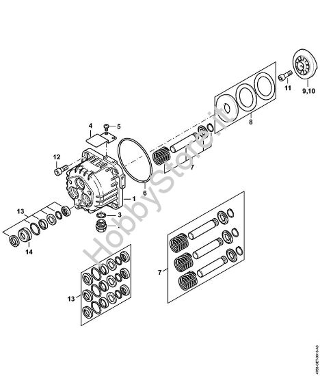 Pompa RE 232 Idropulitrice elettrica (RE) RE 232 della marca STIHL
