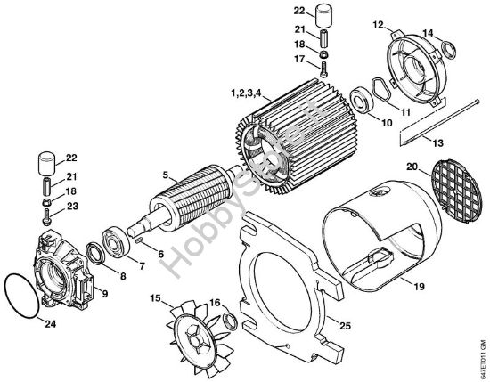 Elettromotore Idropulitrice elettrica (RE) RE 271 della marca STIHL