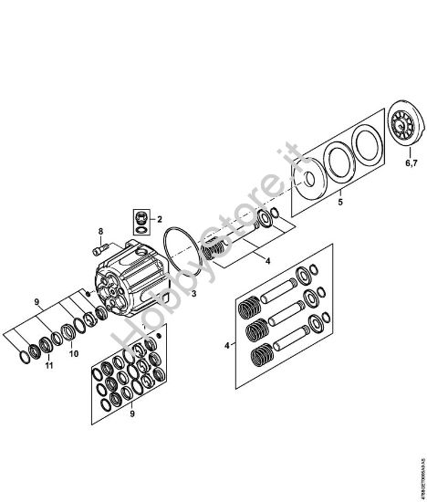 Pompa RE 272 PLUS, RE 282 PLUS Idropulitrice elettrica (RE) RE 282 PLUS della marca STIHL