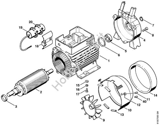 Elettromotore Idropulitrice elettrica (RE) RE 340 K della marca STIHL