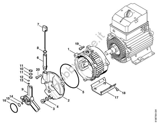 Pompa Idropulitrice elettrica (RE) RE 340 K della marca STIHL