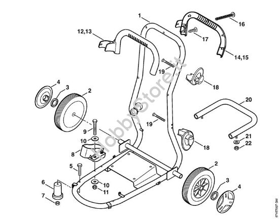 Carrello Idropulitrice elettrica (RE) RE 461 PLUS della marca STIHL
