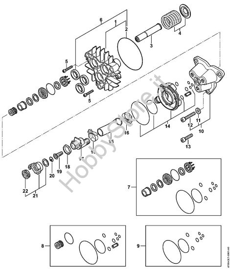 Pompa Idropulitrice elettrica (RE) RE 462 della marca STIHL