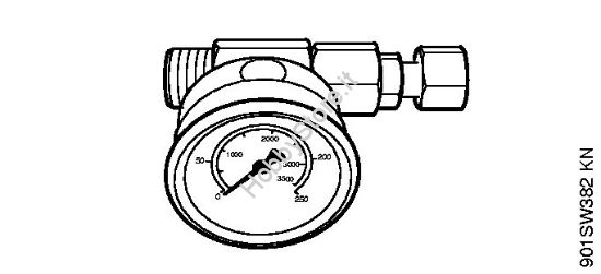 Manometro Idropulitrice elettrica (RE) RE 462 PLUS della marca STIHL