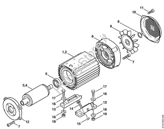 Elettromotore Idropulitrice elettrica (RE) RE 471 PLUS della marca STIHL