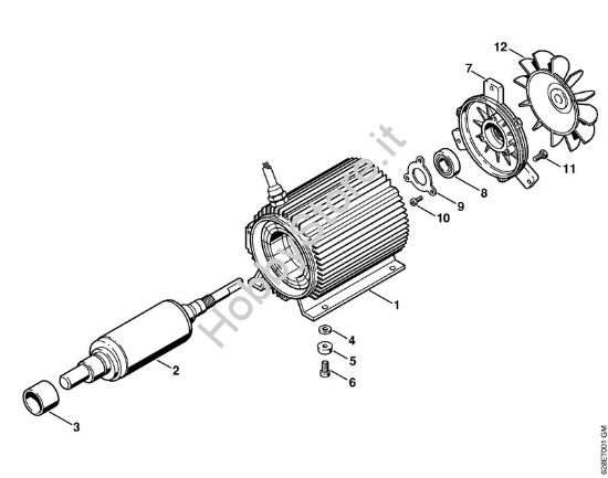 Elettromotore Idropulitrice elettrica (RE) RE 500 W della marca STIHL