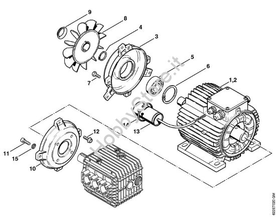 Elettromotore Idropulitrice elettrica (RE) RE 520 W della marca STIHL