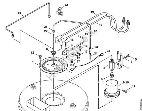 Dispositivo di miscelazione Idropulitrice elettrica (RE) RE 551 PLUS della marca STIHL