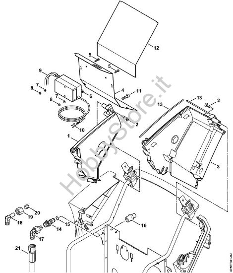 Mantello Idropulitrice elettrica (RE) RE 551 PLUS della marca STIHL
