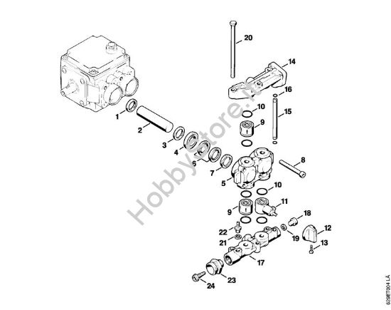 Pompa Idropulitrice elettrica (RE) RE 600 W della marca STIHL