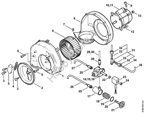 Bruciatore Idropulitrice elettrica (RE) RE 661 della marca STIHL