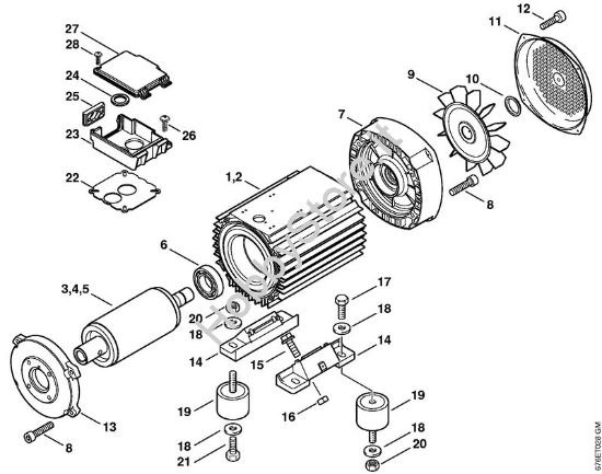 Elettromotore Idropulitrice elettrica (RE) RE 661 della marca STIHL