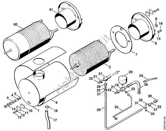 Scambiatore di calore Idropulitrice elettrica (RE) RE 830 W della marca STIHL