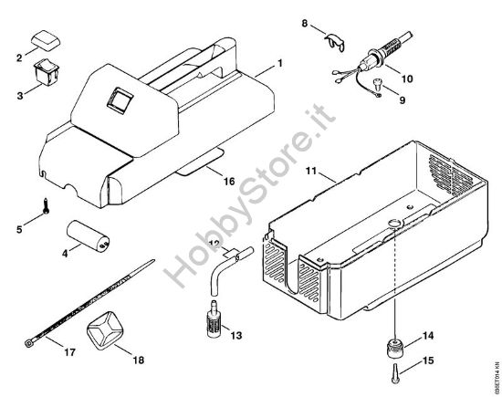 Cappottatura Idropulitrice elettrica (RE) RE 900 KM della marca STIHL