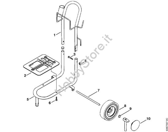 Carrello Idropulitrice elettrica (RE) RE 900 KM della marca STIHL