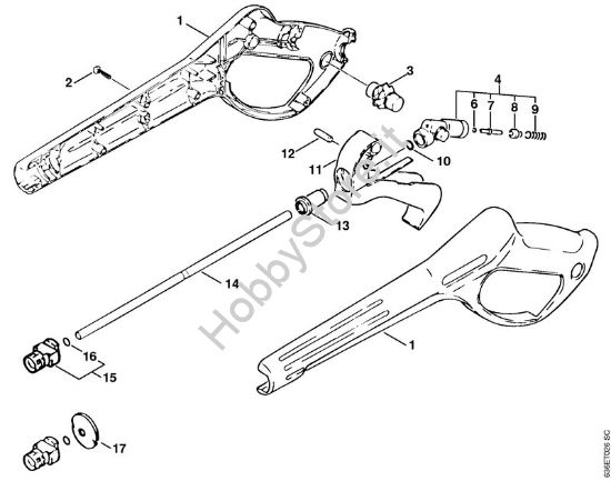 Pistola Idropulitrice elettrica (RE) RE 900 KM della marca STIHL