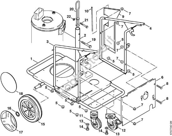 Carrello Idropulitrice elettrica (RE) RE 961 PLUS della marca STIHL