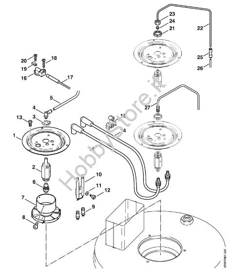 Dispositivo di miscelazione Idropulitrice elettrica (RE) RE 961 PLUS della marca STIHL