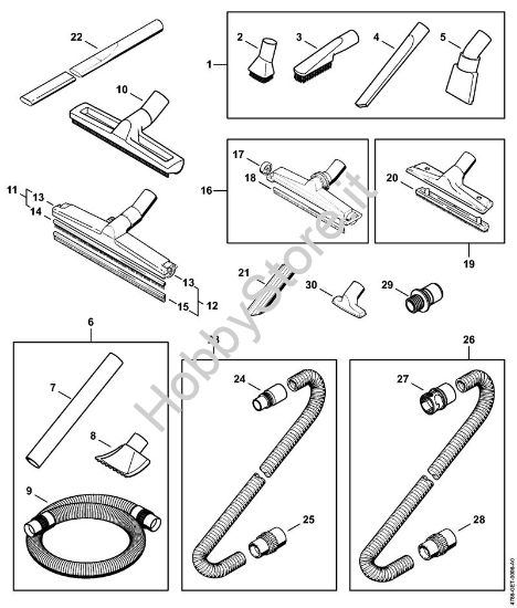 Accessori Aspiratori (SE) SE 133 ME della marca STIHL