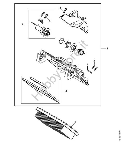 Sistema di filtraggio Aspiratori (SE) SE 133 ME della marca STIHL