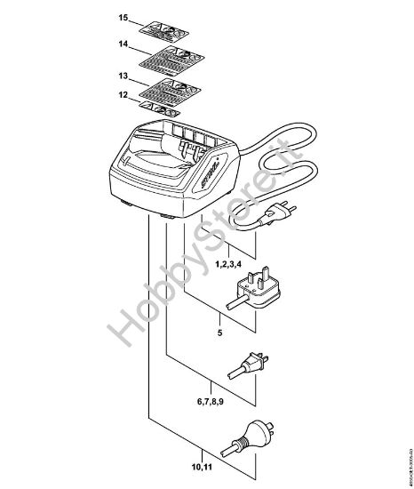 Carica-batterie Caricabatteria (AL) AL 101 della marca STIHL