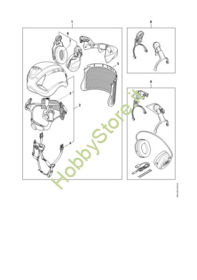 Picture of Set casco ADVANCE X-Climb Set di elmi ADVANCE X-Climb