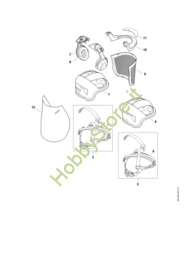 Picture of Set casco ADVANCE X-Vent Set di elmi ADVANCE X-Vent