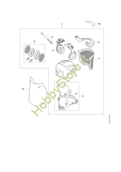 Picture of Set casco ADVANCE X-Vent ProCOM Set di elmi ADVANCE X-Vent ProCOM