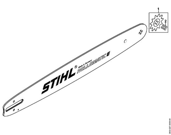Rollomatic E .325 10 Denti Toppe, Bretelle - della marca STIHL