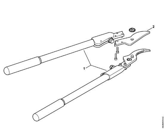 Svettatoio F200A-40 Forbici Svettatoio F200A-40 della marca STIHL