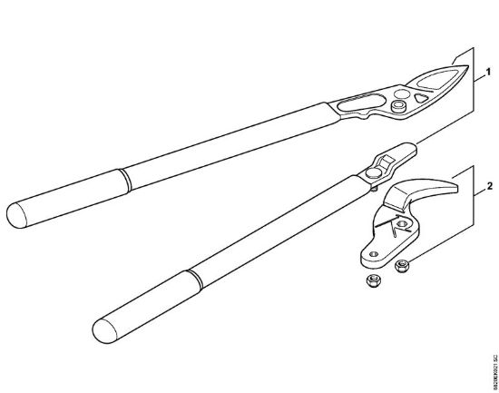 Svettatoio F231 Forbici Svettatoio F231 della marca STIHL