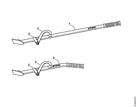 Leva di abbattimento Strumenti manuali Leva di abbattimento 76 cm della marca STIHL