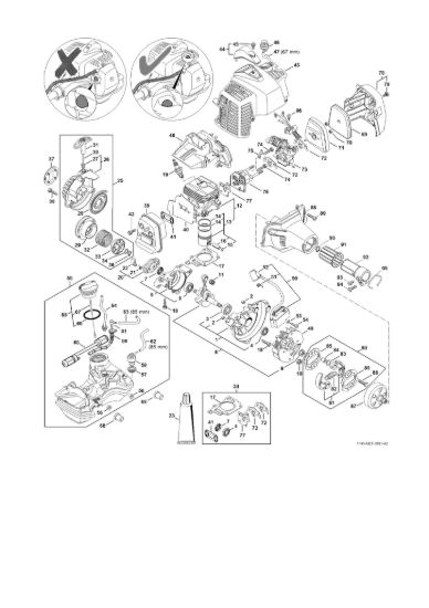 Picture of Gruppo propulsore fino a Numero di matricola 514159667 HL 92 C-E