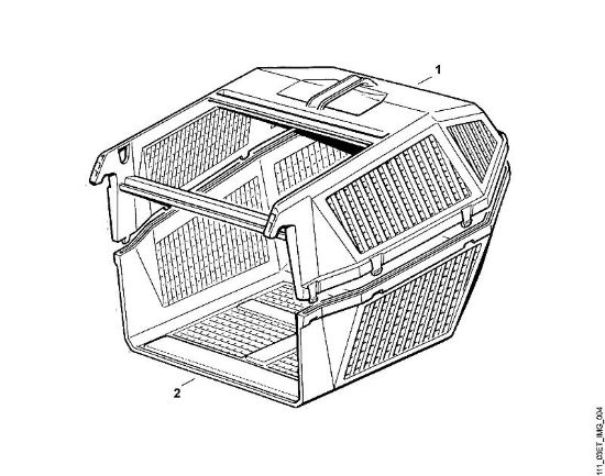 D - Cesto raccolta erba MB MB 140 della marca Viking