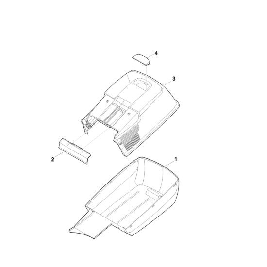 Picture of E - Cesto raccolta erba MB 253.1
