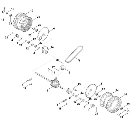 Picture of C - Asse anteriore, Cambio MB 4.0 RTP