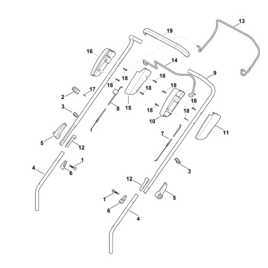 Picture of A - Manubrio MB 448.1 PT