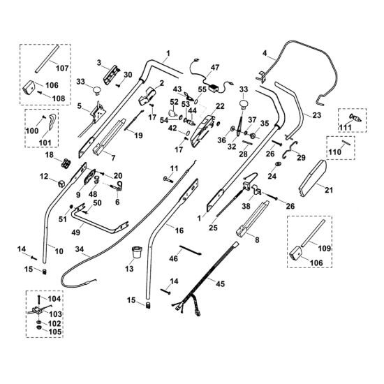 Picture of A - Manubrio MB 555