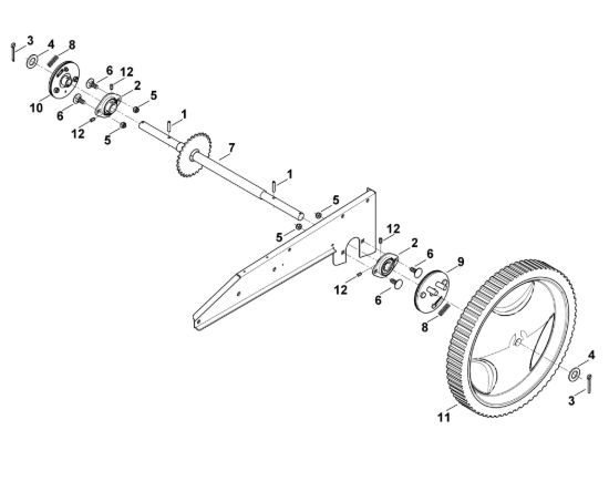 Picture of F - Ruote posteriori MB 6 RH