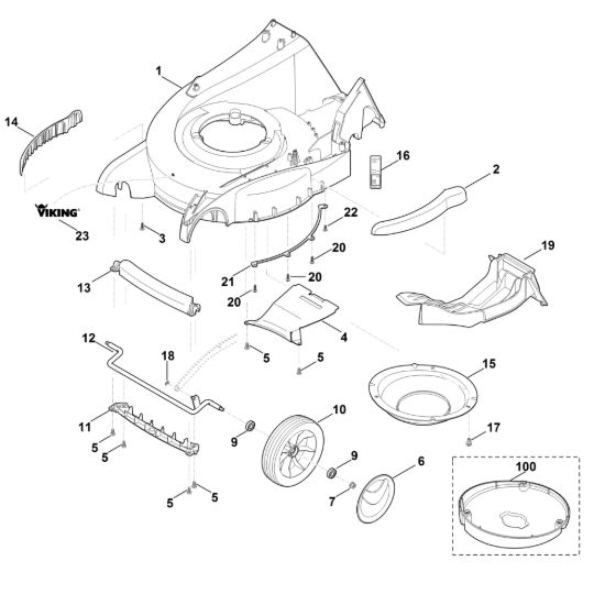 Picture of D - Scocca, asse anteriore MB 650.0 V