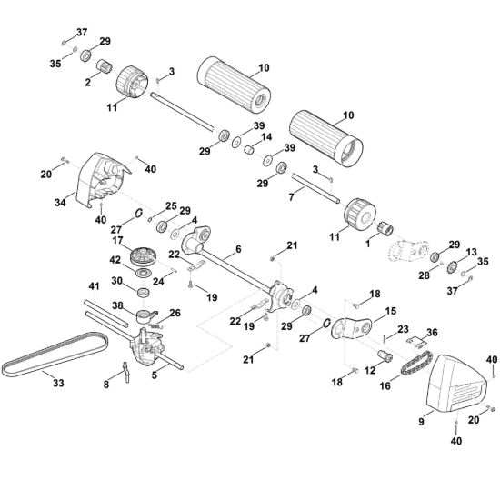 Picture of F - Asse posteriore, Trazione MB 655.2 RS