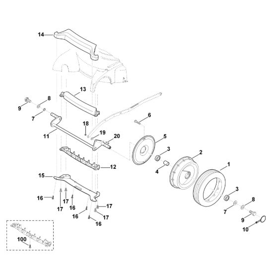 Picture of E - Asse anteriore MB 750.1 GK