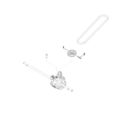 Picture of A - Puleggia per cinghia trapezoidale AAL 050 AAL 050