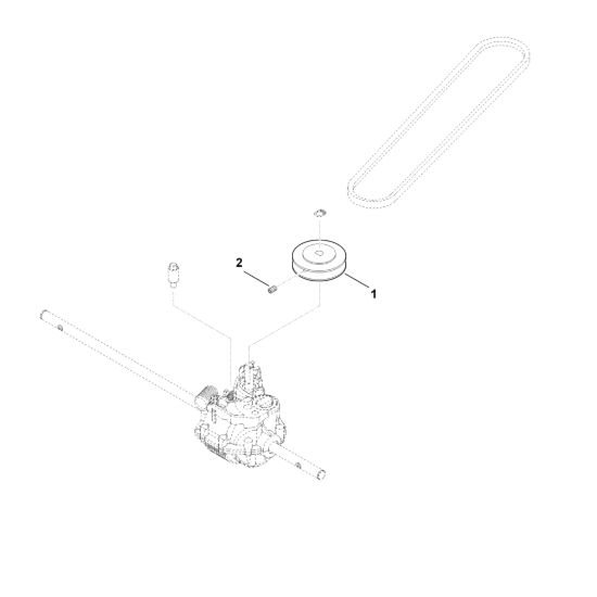 Picture of A - Puleggia per cinghia trapezoidale AAL 050 P AAL 050 P