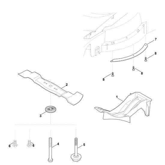 Picture of A - Kit mulching AMK 045