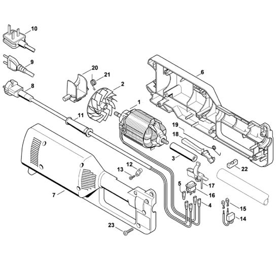 Picture of A - Elettromotore HEL 600