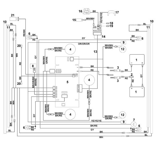 Picture of L - Schema di contatto MI 555.0 C