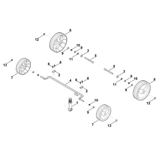 Picture of C - Carrello, impostazione in alto LE 240.0